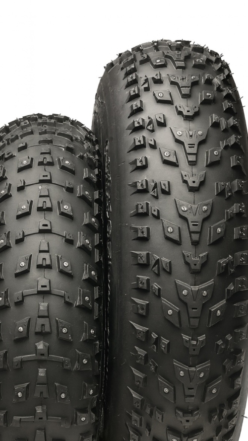 Piggdekk til Fatbike 20x4.0 for Pace og Mate (studded tires winter tires)